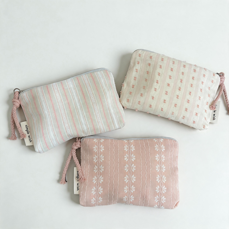 Pink Stripes and Polka Dots Daily Fashion Bag