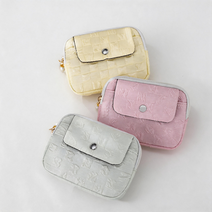 Pastel Snap Card Pouch