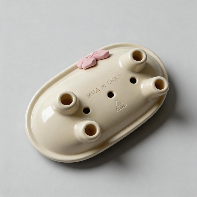 Bathtub Silhouette Soap Dish Decor