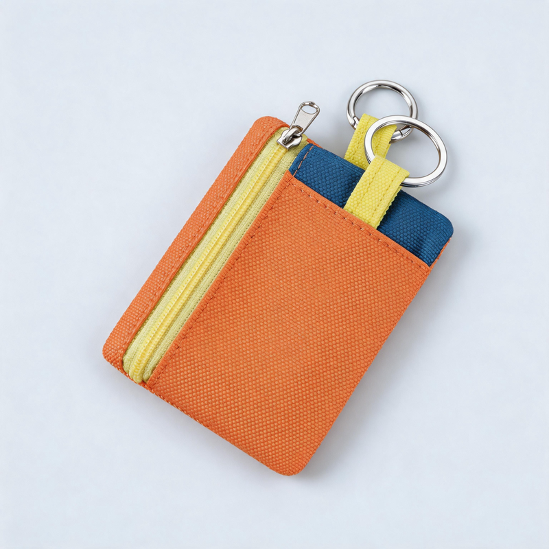 Color Block Card Holder