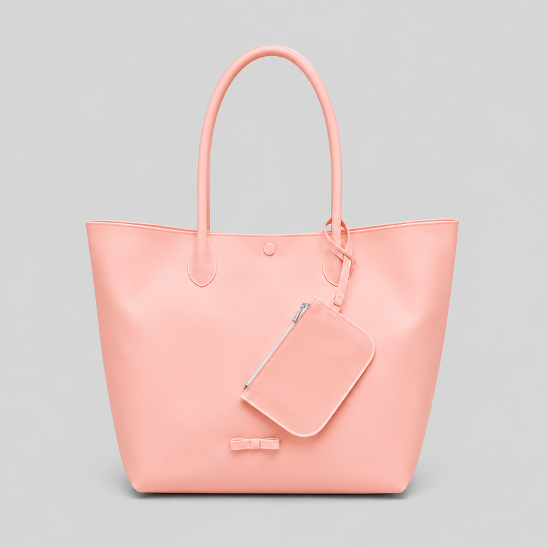 Pastel Clear Shopper Tote Bag