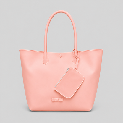 Pastel Clear Shopper Tote Bag