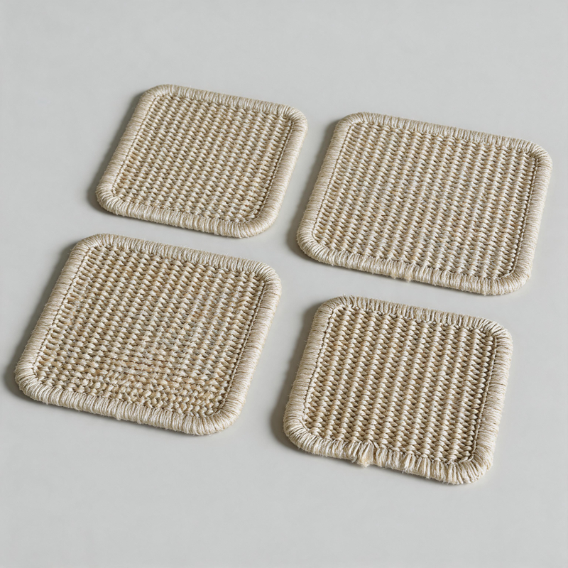 Multi-purpose Grass Woven Fiber Pot Mat Coaster