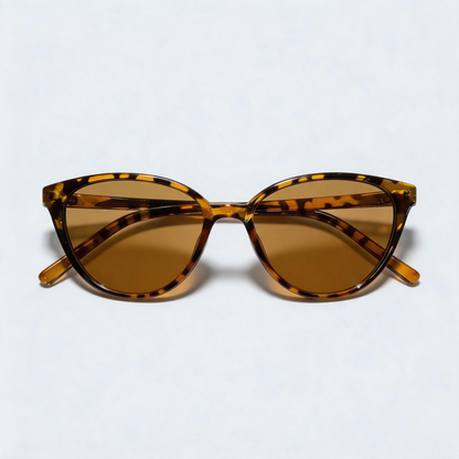 Retro Cat Eye Slim Sunglasses