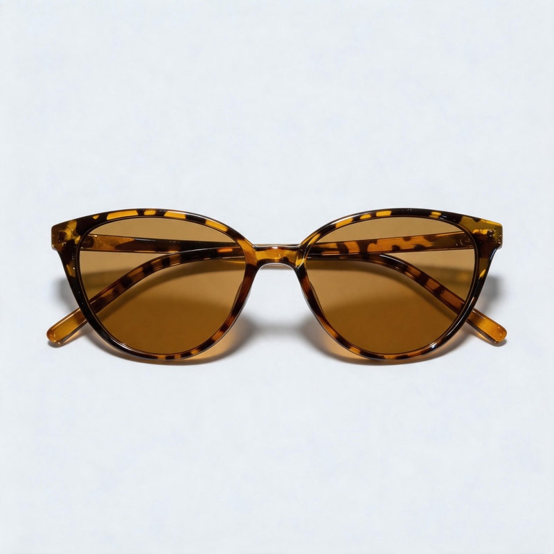 Retro Cat Eye Slim Small Frame Fashion Sunglasses