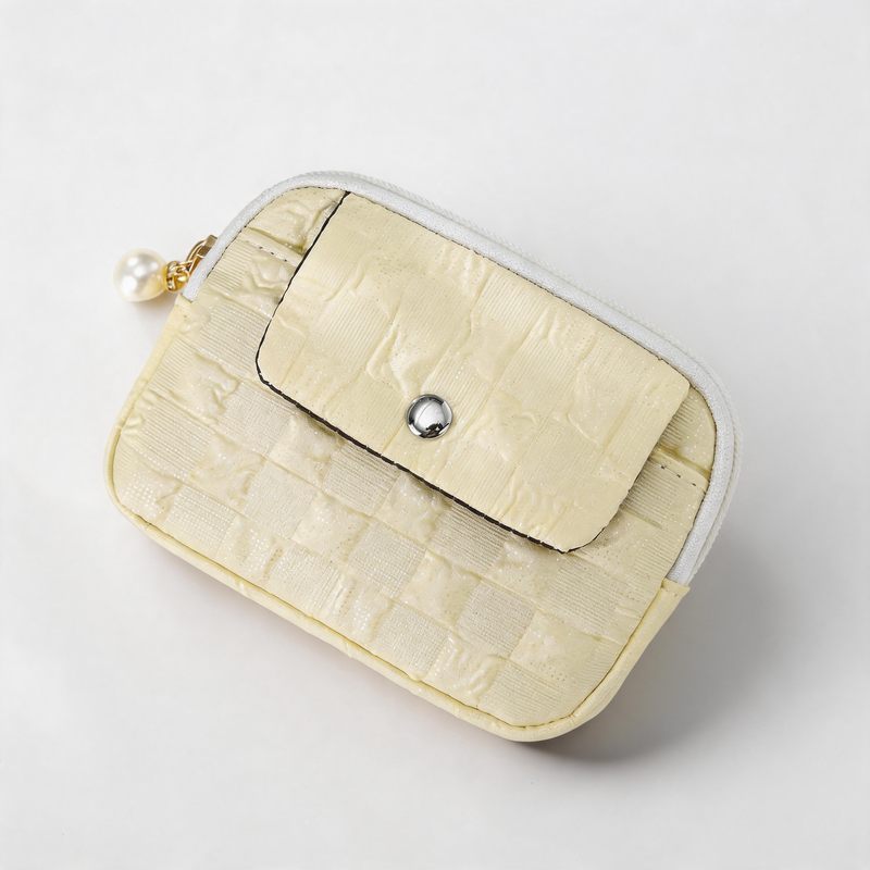 Pastel Snap Card Pouch