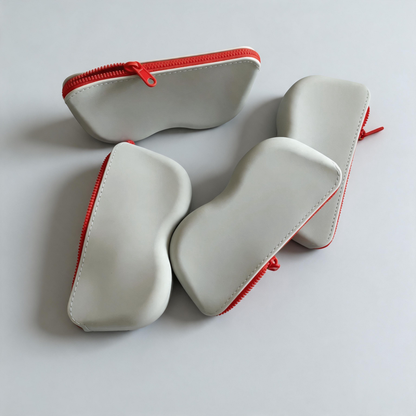 Silicone Matte Eyeglass Case Pouch