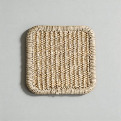 Multi-purpose Grass Woven Fiber Pot Mat Coaster