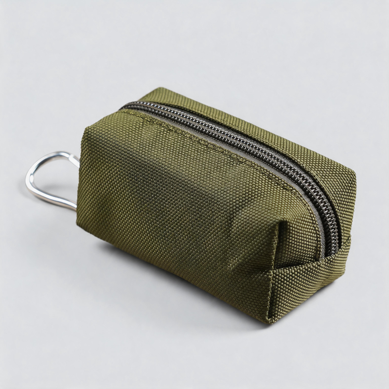 Cord Zip Key Pouch