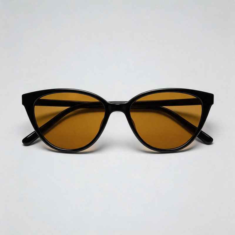 Retro Cat Eye Slim Small Frame Fashion Sunglasses