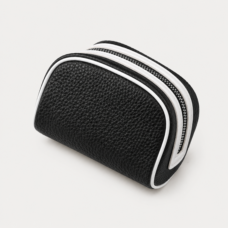 Color Block Coin Pouch