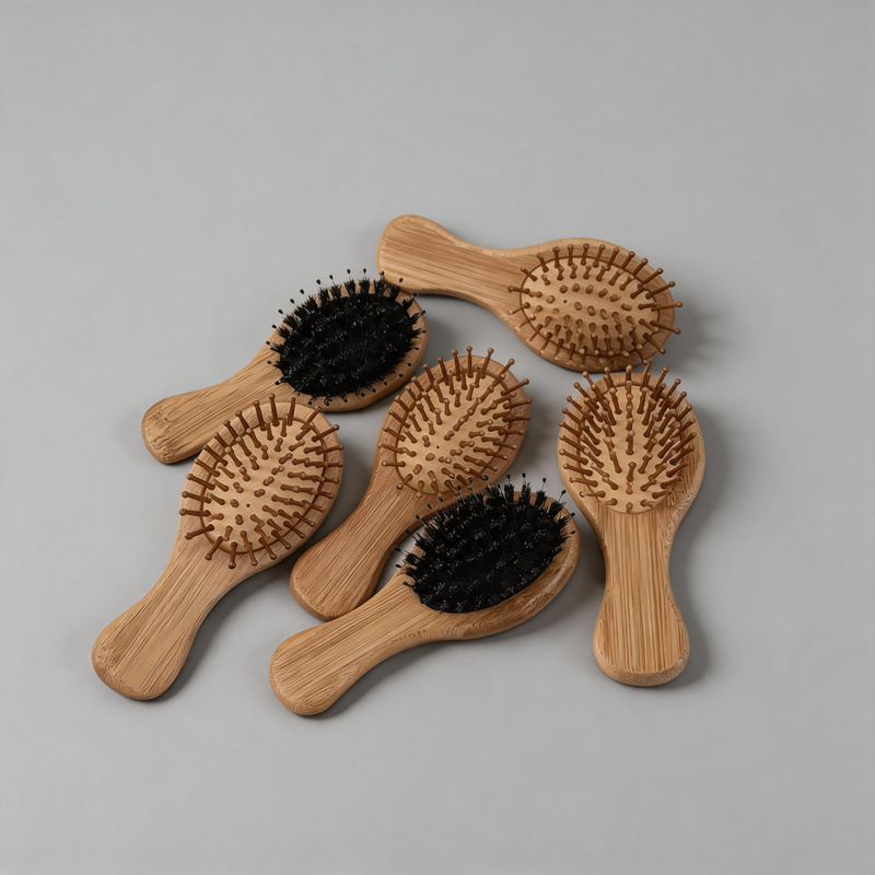 Multi-purpose Nan Bamboo Ultra-Portable Personal Care Comb