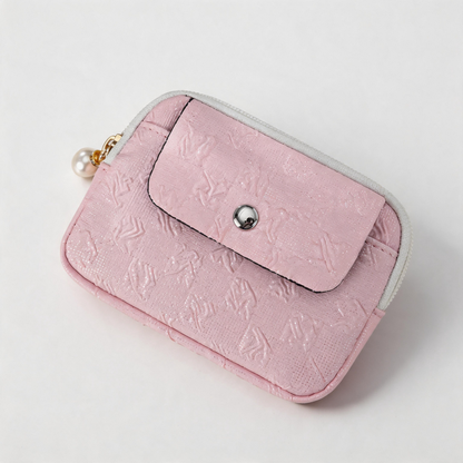 Pastel Snap Card Pouch