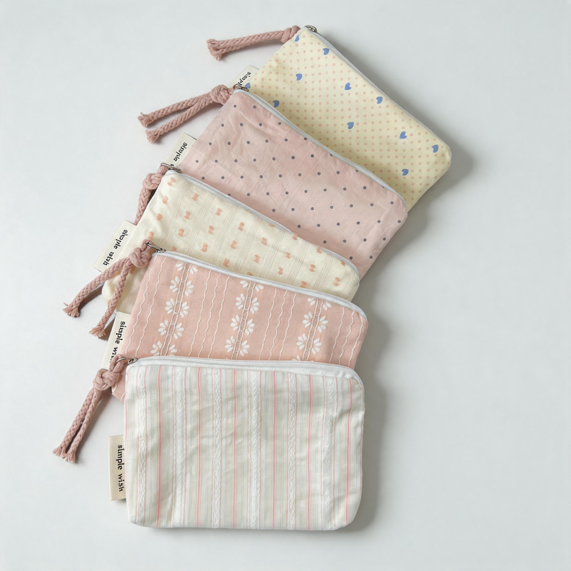 Pink Stripes and Polka Dots Daily Fashion Bag