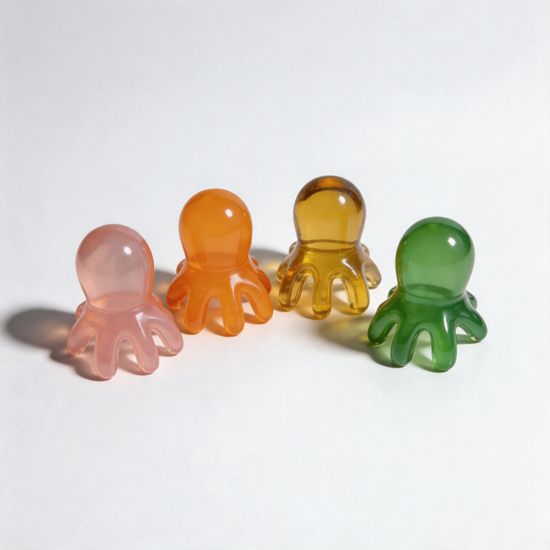 Everyday Resin Octopus-Shaped Body Massage Comb
