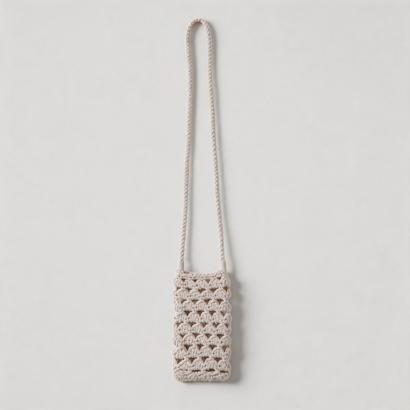 Woven Phone Crossbody Bag