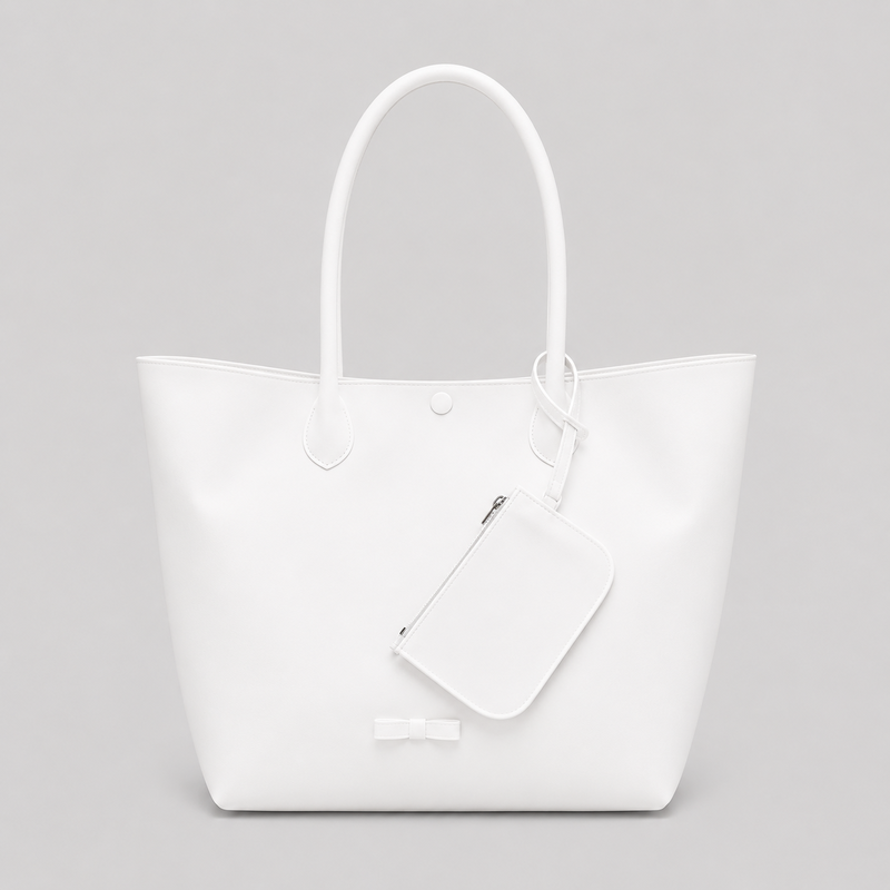 Pastel Clear Shopper Tote Bag