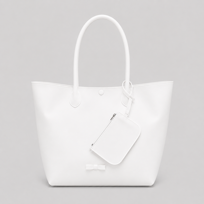 Pastel Clear Shopper Tote Bag