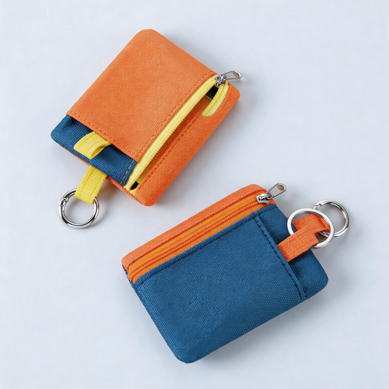 Color Block Card Holder