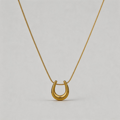 Stone Geometric Necklace