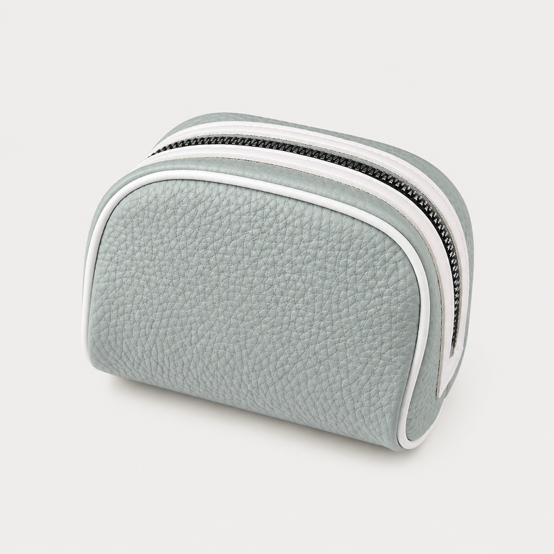 Color Block Coin Pouch