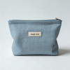 Blue Grid / One Size