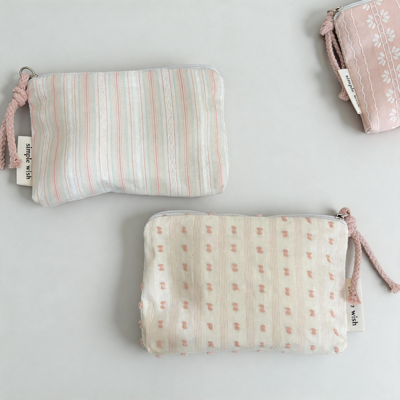 Pink Stripes and Polka Dots Daily Fashion Bag