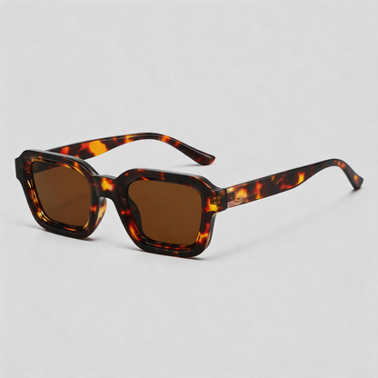 Thick Square Gradient Lens Sunglasses