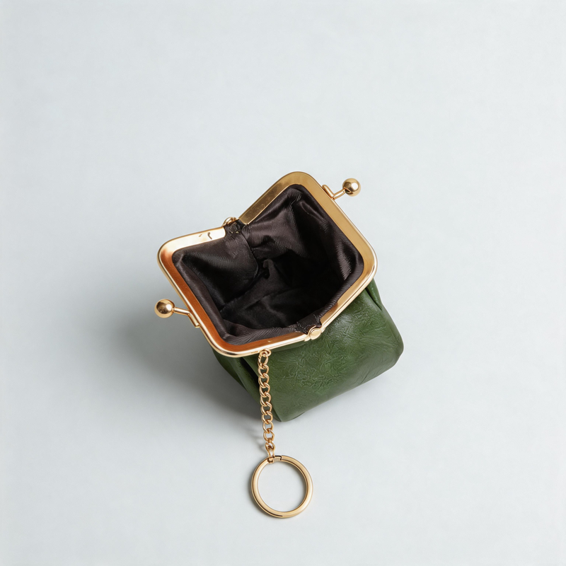 Kiss Lock Cosmetic Mini Pouch