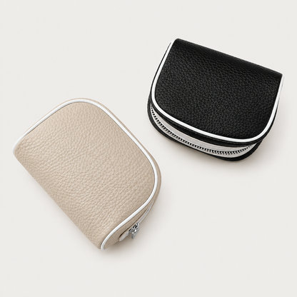 Color Block Coin Pouch