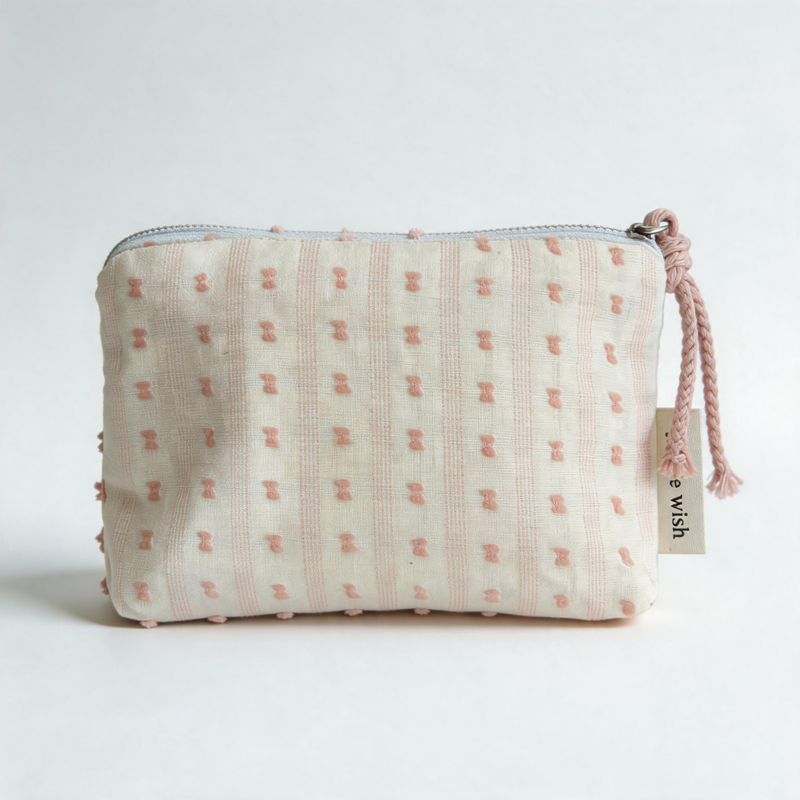 Pink Stripes and Polka Dots Daily Fashion Bag