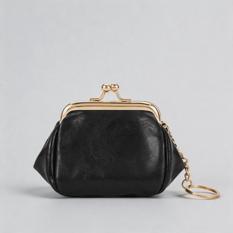 Kiss Lock Cosmetic Mini Pouch