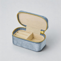 Velvet Travel Jewelry Box