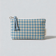 Blue Grid / One Size