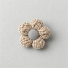 Beige Flower / One Size