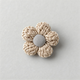 Beige Flower / One Size
