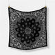 Black Paisley / One Size
