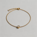 Solitaire Beaded Chain Bubble - Shopdayla Wholesale - #9826