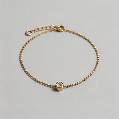 Solitaire Beaded Chain Bubble - Shopdayla Wholesale - #9826