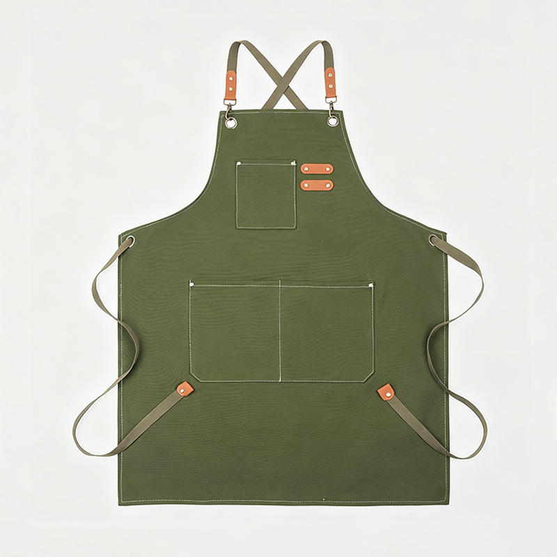 Cross‑Back Thick Apron