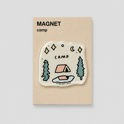 Daily Life Pattern Acrylic Fridge Magnet