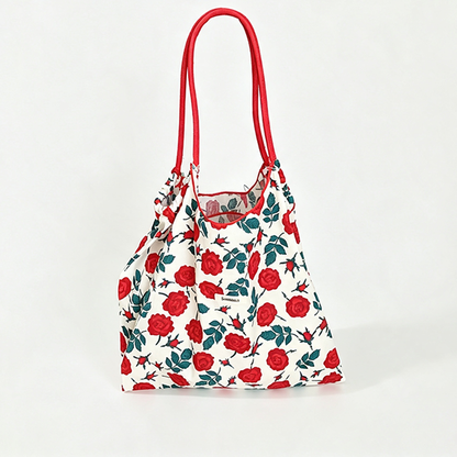 Floral Reusable Tote Bag