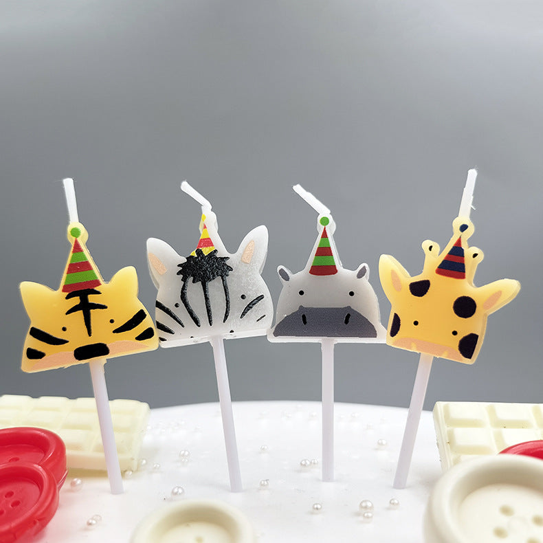 Animal Birthday Party Candles - Shopdayla Wholesale - #8626