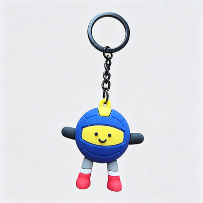Sports Ball Cartoon Keychains - Shopdayla Wholesale - #8898