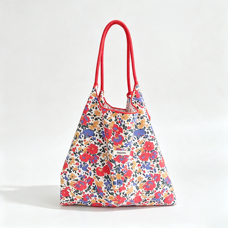 Floral Reusable Tote Bag