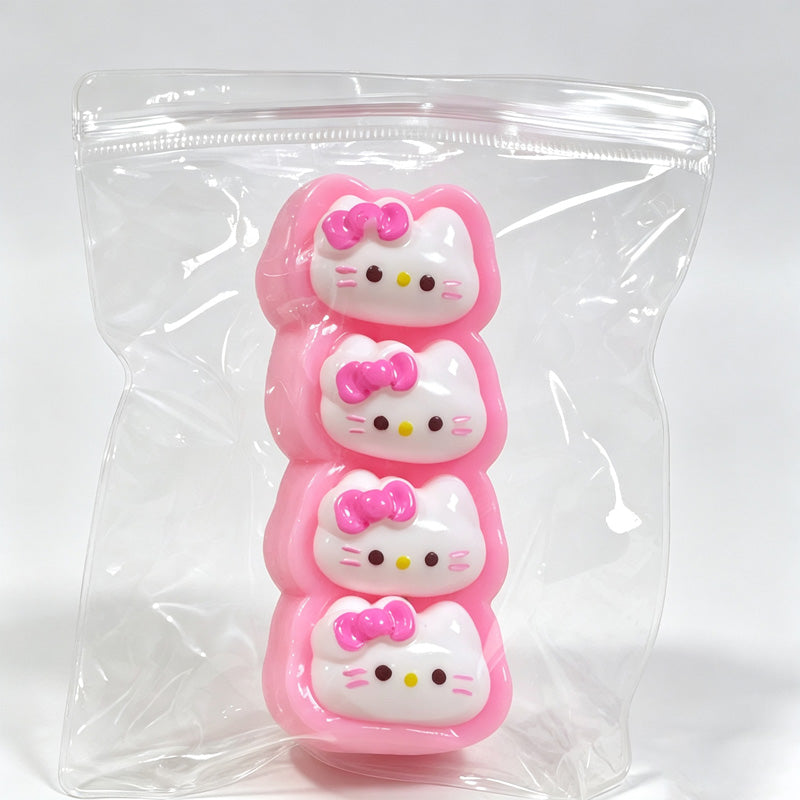 Bow Bear Shape Squish Toy