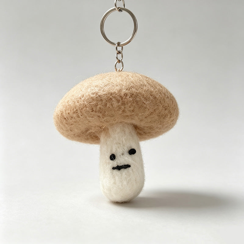 Vegetable Smiling Face Keychains