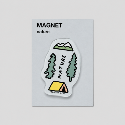 City Landscape Acrylic Fridge Magnet