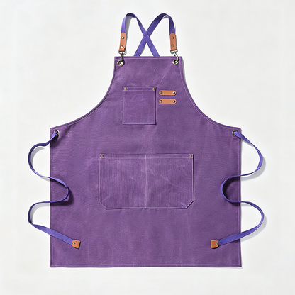 Cross‑Back Thick Apron
