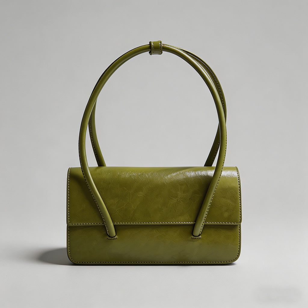 Sleek Structured Faux Leather - Shopdayla Wholesale - #5906